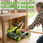 IToolMax 12-Inch Electric Weed Wacker & Eater with Detachable 4-Wheel Base — product view 3