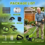 IToolMax 3 In 1 Cordless Grass Trimmer, Weed Eater and Edger — product view 2