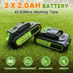 IToolMax 3 In 1 Cordless Grass Trimmer, Weed Eater and Edger — product view 3