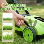 IToolMax 8.7-Inch Small Electric Lawn Mower for Yards & Gardens — product view 5