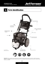 Jefferson 7.5HP Petrol Pressure Washer — product view 5