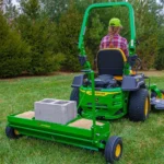 John Deere 40 in. Tow-Behind Combination Aerator-Spreader — product view 4