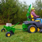 John Deere 40 in. Tow-Behind Combination Aerator-Spreader — product view 5