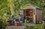 Keter Newton 7ft 6″ x 9ft 5″ | 2.3 x 2.9m Storage Shed — product view 5