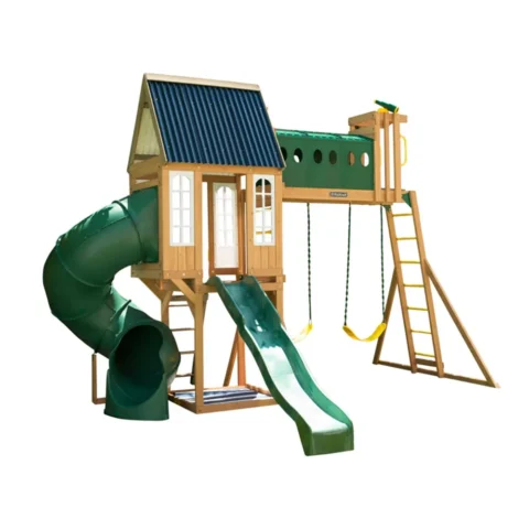 KidKraft Skyway Resort Wooden Swing Set — product view 1