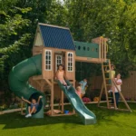 KidKraft Skyway Resort Wooden Swing Set — product view 2