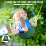 Klo Kick Metal Swing Set with 3 Swings — product view 2