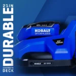 Kobalt 40-Volt 21-in Brushless Battery Push Lawn Mower 6 Ah (Battery and Charger Included) — product view 3