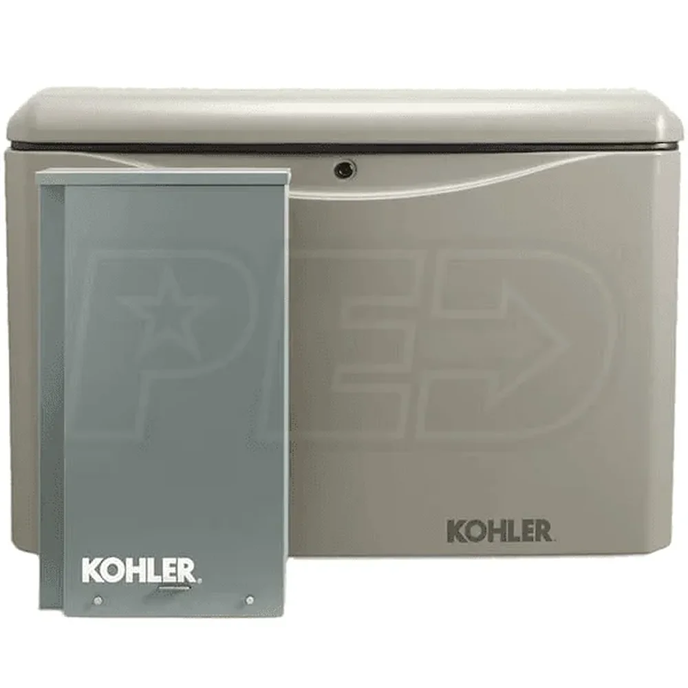 Kohler 20RCAL-200SELS 20kW Aluminum Standby Generator System — view 1 Kohler 20RCAL-200SELS 20kW Aluminum Standby Generator System — product view 1