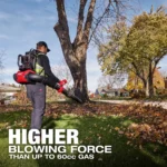 Milwaukee M18 FUEL 18V Brushless Cordless Dual Battery Backpack Blower — product view 4