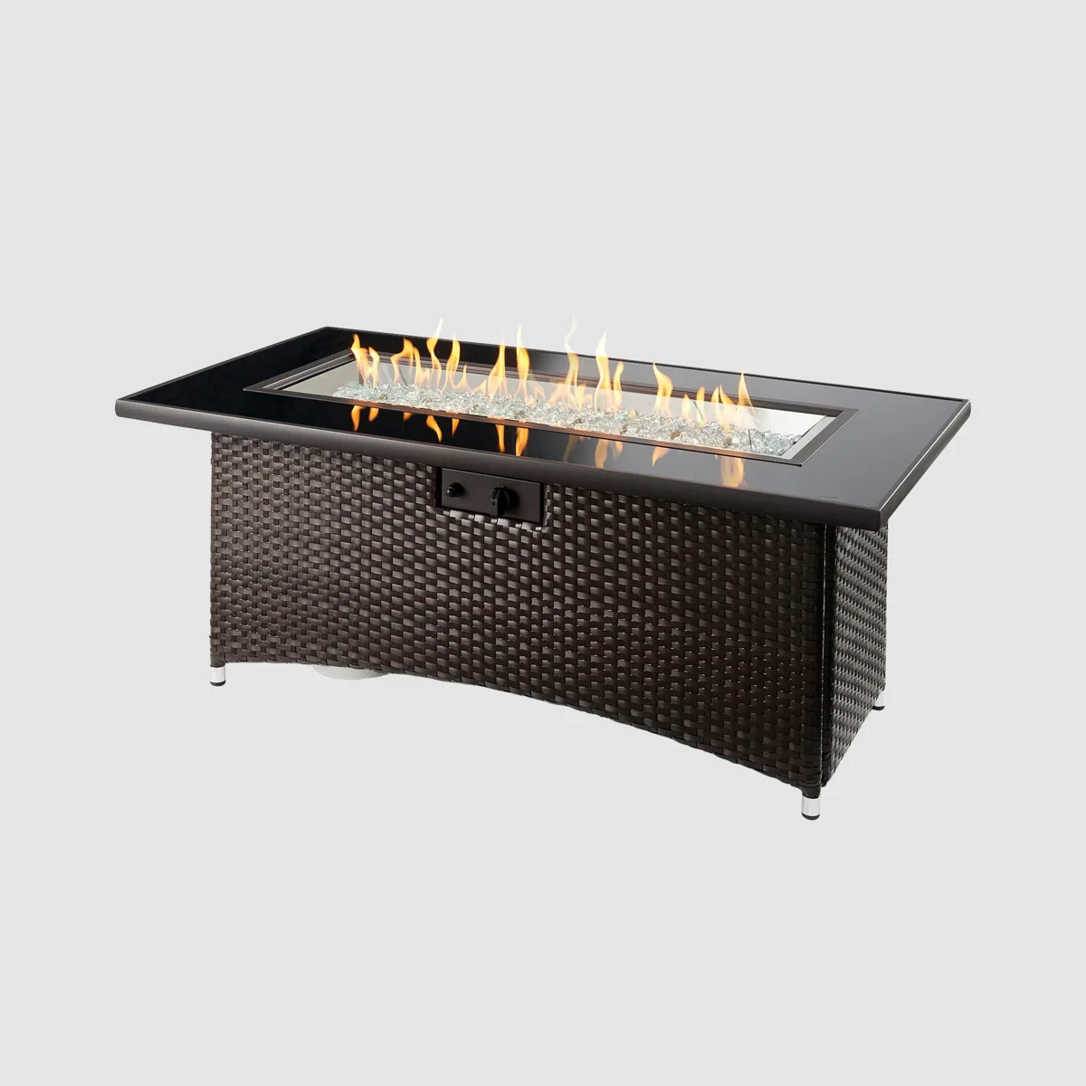 Montego Linear Gas Fire Pit Table — view 1 Montego Linear Gas Fire Pit Table — product view 1