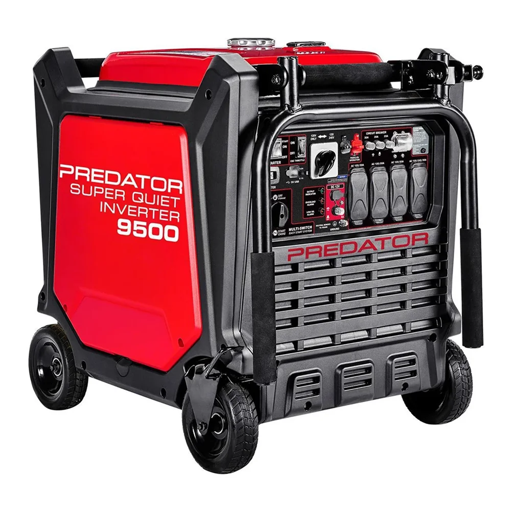 Predator 9500 Watt Super Quiet Inverter Generator with CO Secure Technology — view 1 Predator 9500 Watt Super Quiet Inverter Generator with CO Secure Technology — product view 1