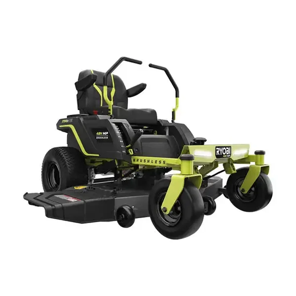 Ryobi 48V 54-Inch 115 Ah HP Brushless Battery Electric Riding Zero Turn Mower — view 1 Ryobi 48V 54-Inch 115 Ah HP Brushless Battery Electric Riding Zero Turn Mower — product view 1