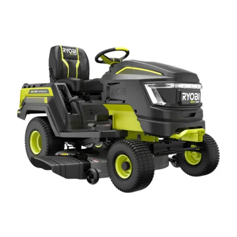 Ryobi 80V HP Brushless 42 in. Battery Electric Cordless Riding Lawn Tractor — product view 1