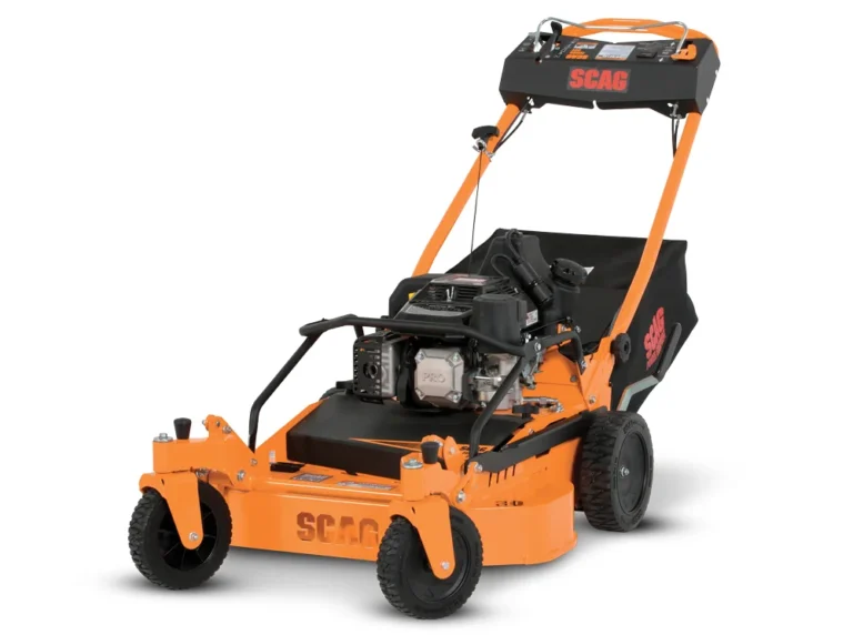 Scag SFC 30″ Walk-Behind Lawn Mower with 224cc Kohler CV Engine & Swivel Casters — product view 1