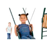 Sportspower Alta Oaks 10-Foot Swing Set with 6-Foot Slide — product view 4