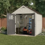Suncast Tremont 8 ft. W x 7 ft. D Resin Storage Shed — product view 2