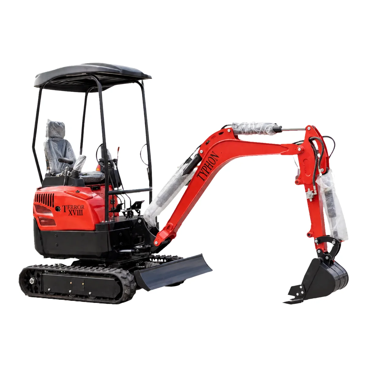 Terror XVIII 4,000 lbs Mini Excavator with EPA-Certified KUBOTA D902 Diesel Engine — view 1 Terror XVIII 4,000 lbs Mini Excavator with EPA-Certified KUBOTA D902 Diesel Engine — product view 1