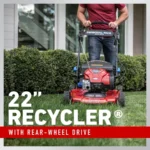 Toro 21462 22″ 163cc Recycler Personal Pace Self-Propelled Gas Lawn Mower — product view 4