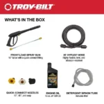 Troy-Bilt 3100 PSI Gas Pressure Washer with 2.3 GPM Axial Cam Pump — product view 3