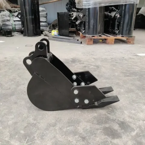 TYPHON 200mm Narrow Bucket Attachment for Mini Excavators — product view 1