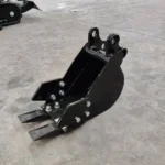 TYPHON 200mm Narrow Bucket Attachment for Mini Excavators — product view 3