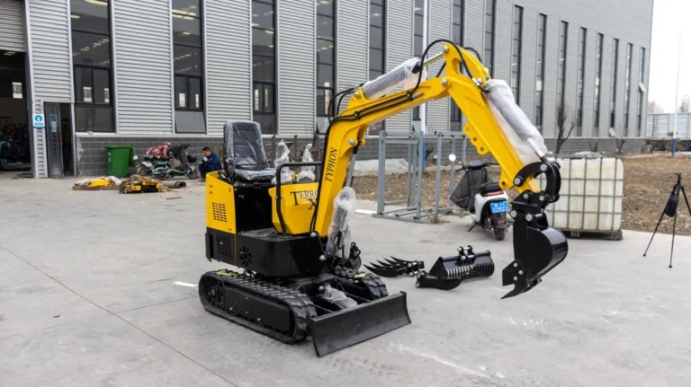 TYPHON 200mm Narrow Bucket Attachment for Mini Excavators — product view 4