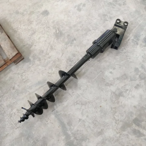 TYPHON Auger Drill Attachment for Mini Excavators — product view 1