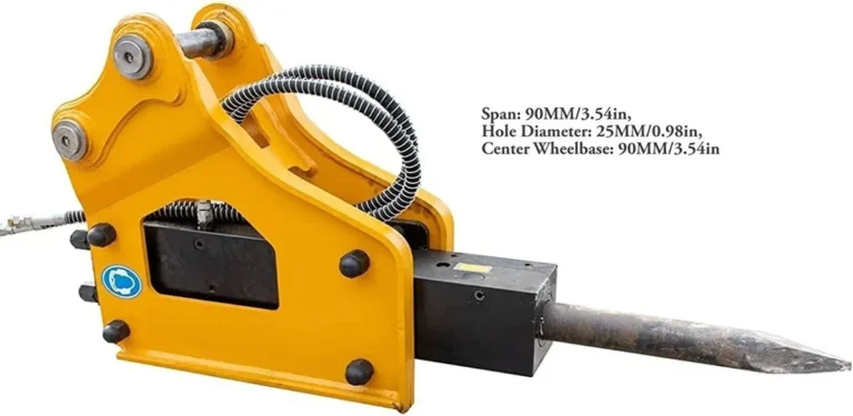 TYPHON Hydraulic Breaker Hammer Attachment for Mini Diggers — product view 3