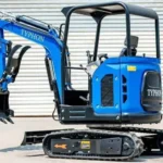 TYPHON TERROR X2 STORM 2.5-Ton Diesel Mini Excavator with Kubota V1505 25HP Engine — product view 3