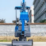 TYPHON TERROR XIX STORM 4000 lbs Mini Excavator with Boom Swing, Canopy & Retractable Tracks — product view 4