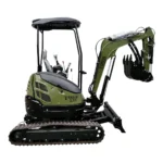 TYPHON TERROR XXV 2.5-Ton Mini Excavator with KUBOTA Diesel Engine — product view 1