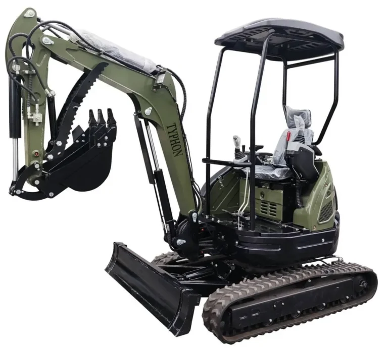 TYPHON TERROR XXV 2.5-Ton Mini Excavator with KUBOTA Diesel Engine — product view 2