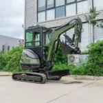 TYPHON TERROR XXV 2.7-Ton Diesel Mini Excavator with Kubota D1105, Retractable Tracks & AC Cabin — product view 3