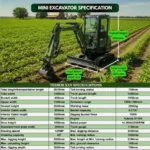 TYPHON TERROR XXV 2.7-Ton Diesel Mini Excavator with Kubota D1105, Retractable Tracks & AC Cabin — product view 4
