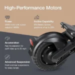 VMAX VX4 Electric Scooter — product view 3